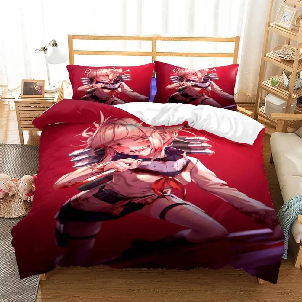 Anime My Hero Academia Himiko Toga Quilt Cover