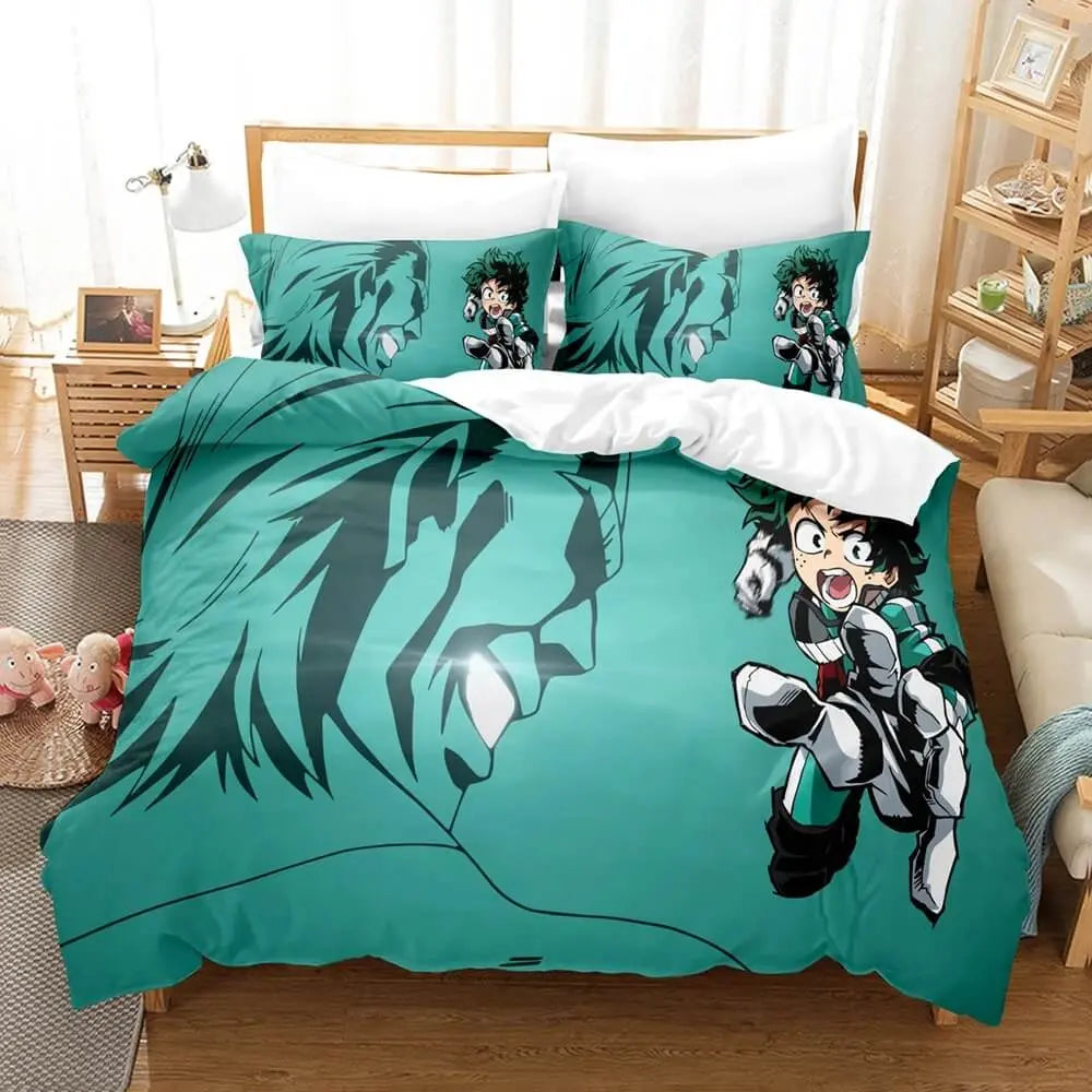 Anime My Hero Academia Izuku Midoriya Duvet Cover