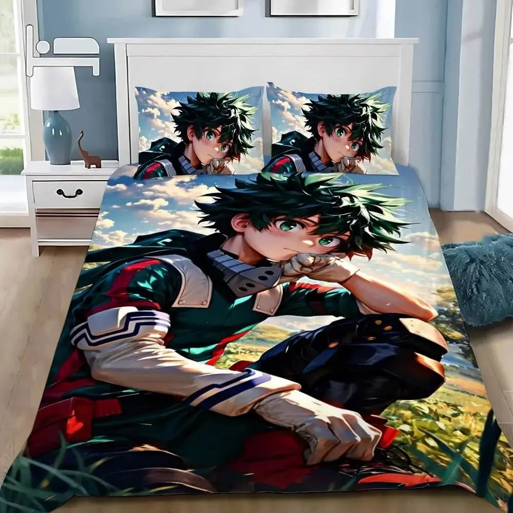 Anime My Hero Academia Izuku Midoriya Duvet Cover