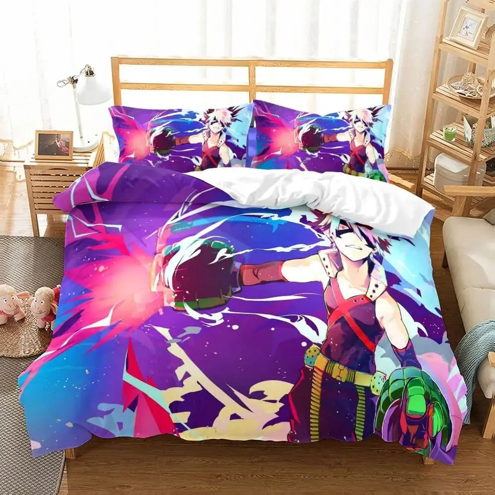 Anime My Hero Academia Katsuki Bakugo Duvet Cover
