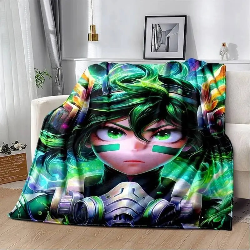 Anime My Hero Academia Tsuyu Asui Throw Blanket