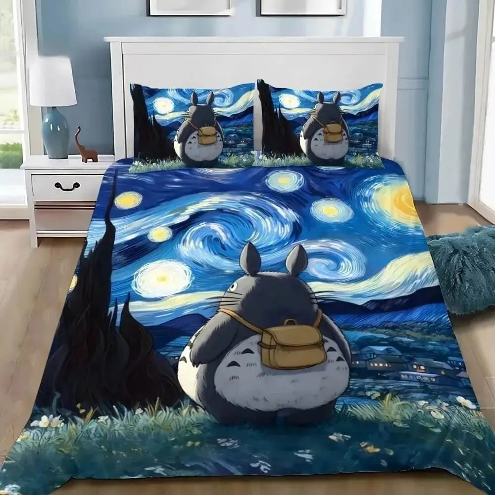 Anime My Neighbor Totoro 3D Duvet Cover