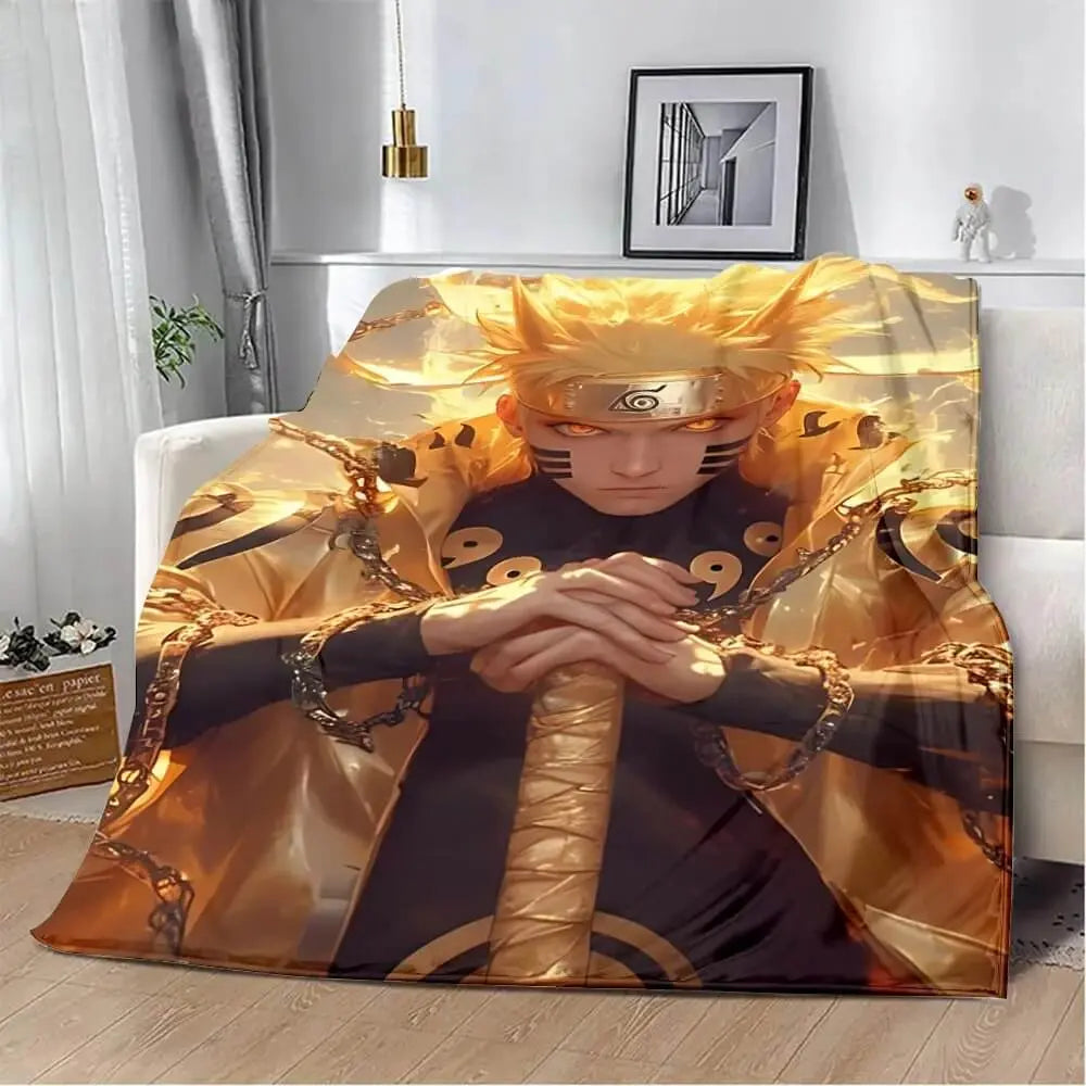 Anime Naruto Throw Blanket