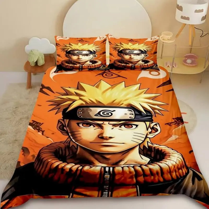 Anime Naruto Uzumaki Quilt Cover