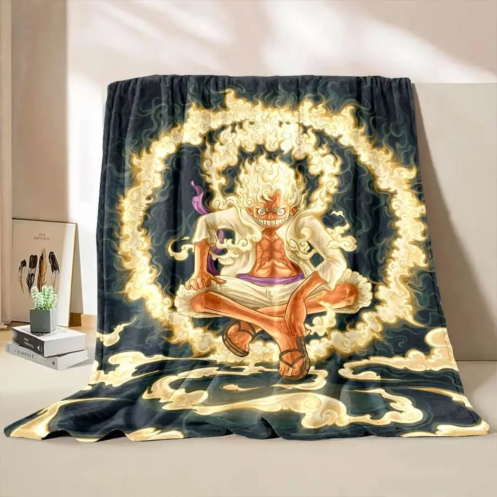 Anime One Piece Luffy Throw Blanket