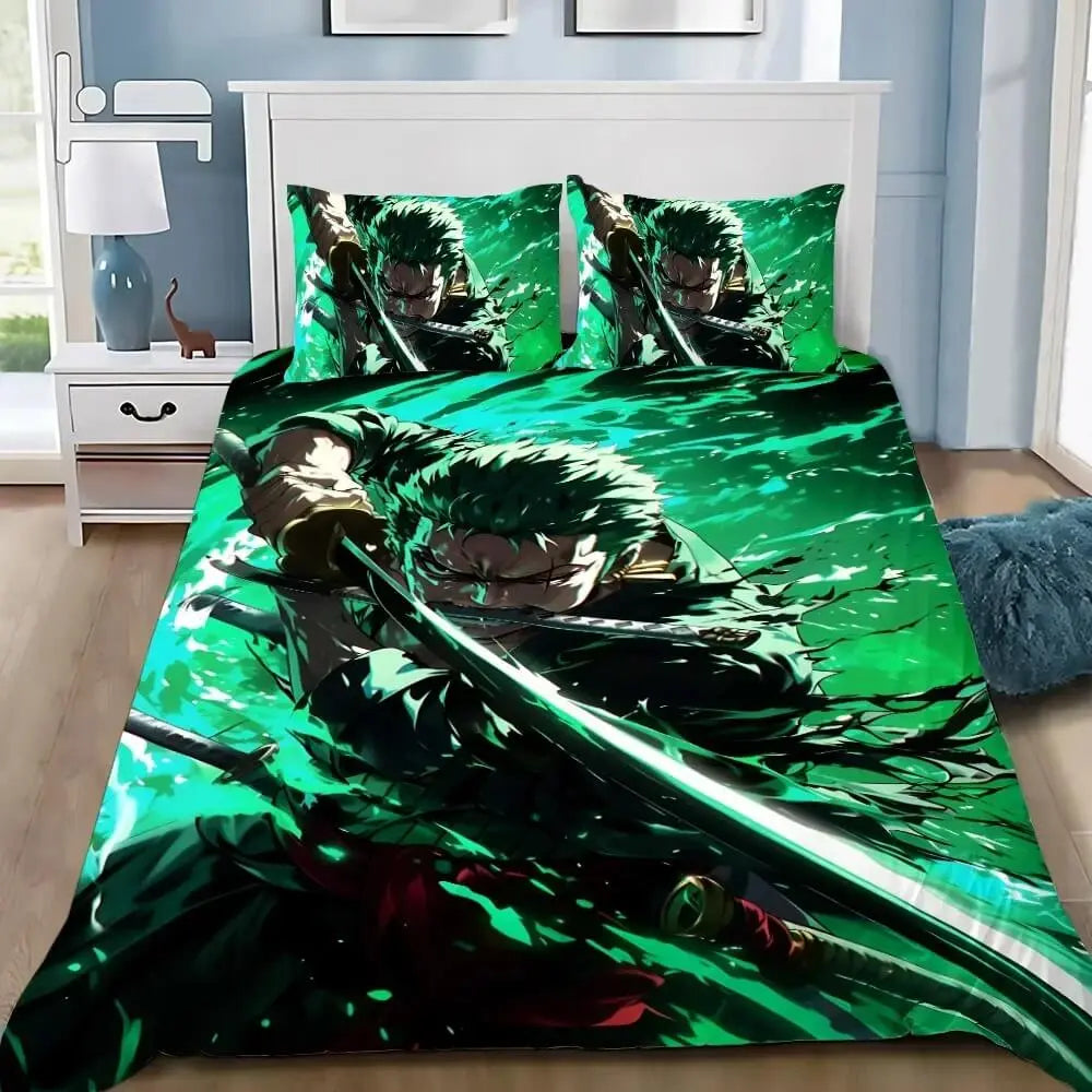 Anime One Piece Zoro Duvet Cover