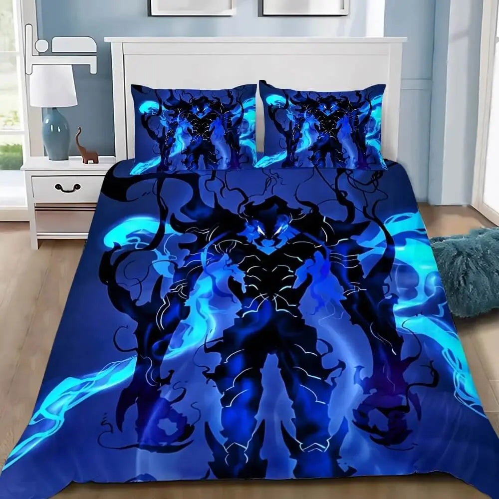 Anime Solo Leveling Beru Shadow Duvet Cover