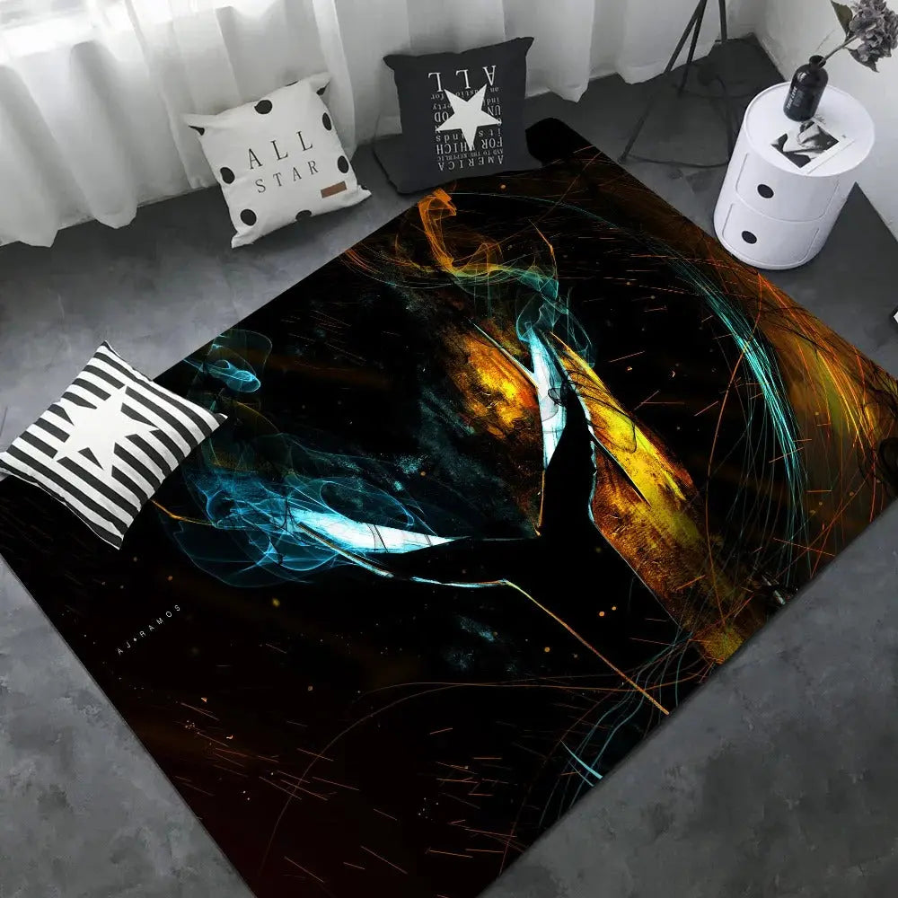 Solo Leveling anime gaming carpet stylish cartoon rug
