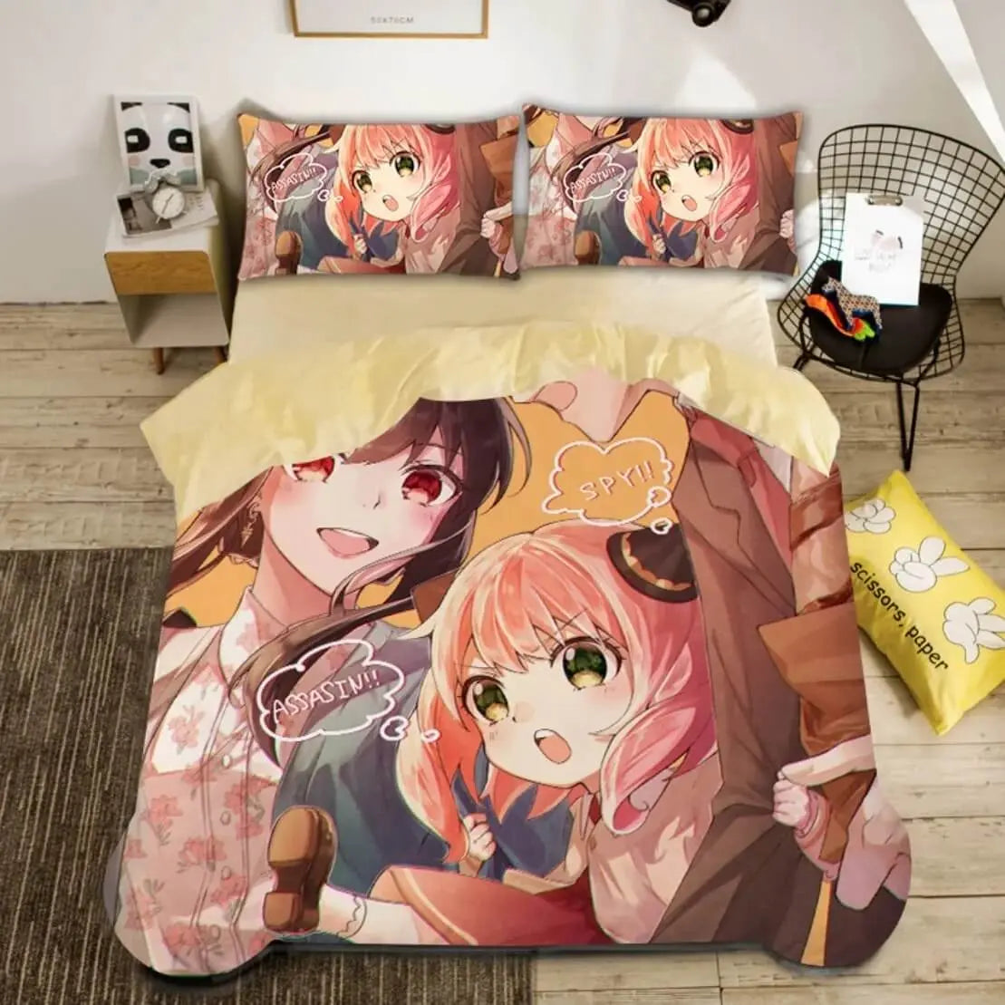 Anime Spy X Family Anya Duvet Cover