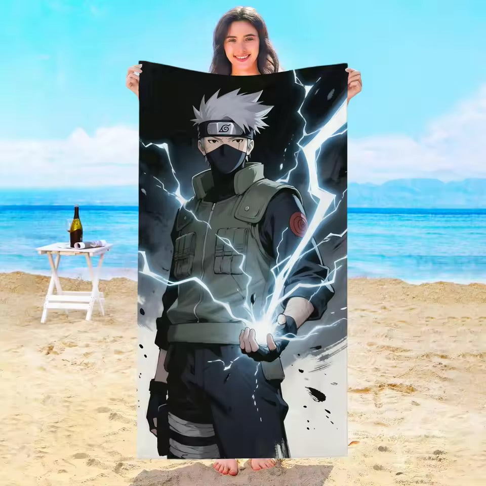 Anime beach towel