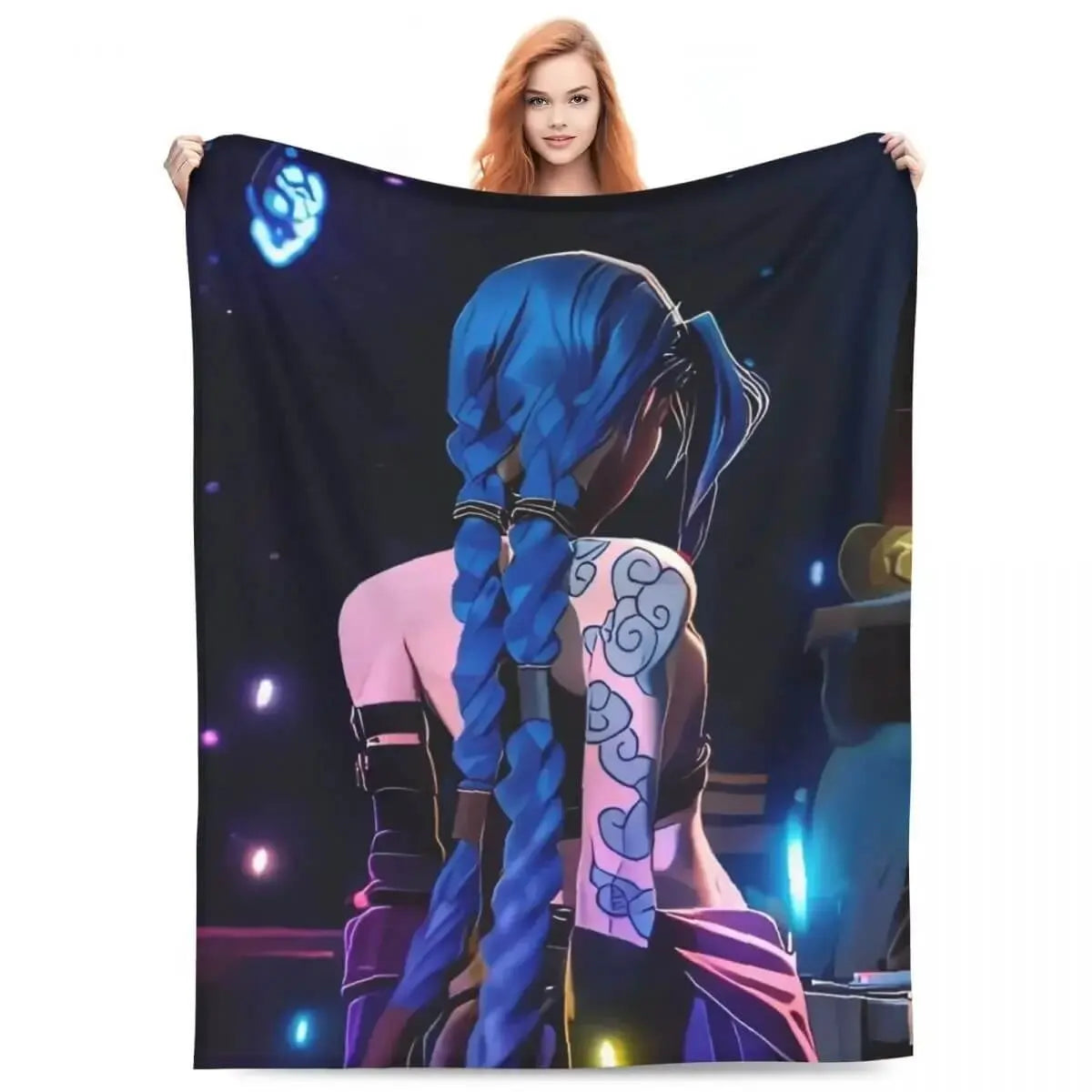 Arcane Anime Throw Blanket