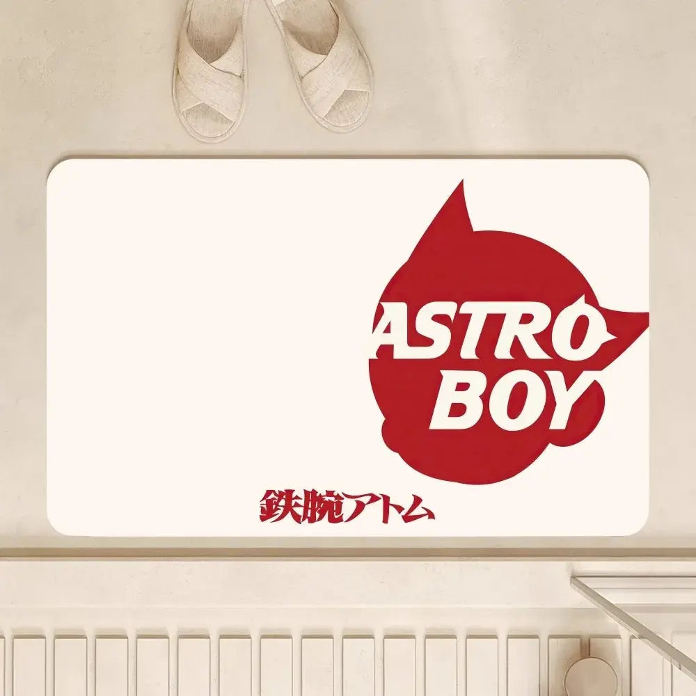 Astro Boy door mat anti-slip anime floor rug for bedroom living room and balcony decoration