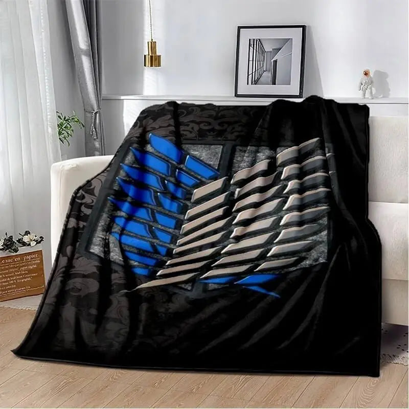 Attack On Titan Wings Of Freedom Throw Blanket