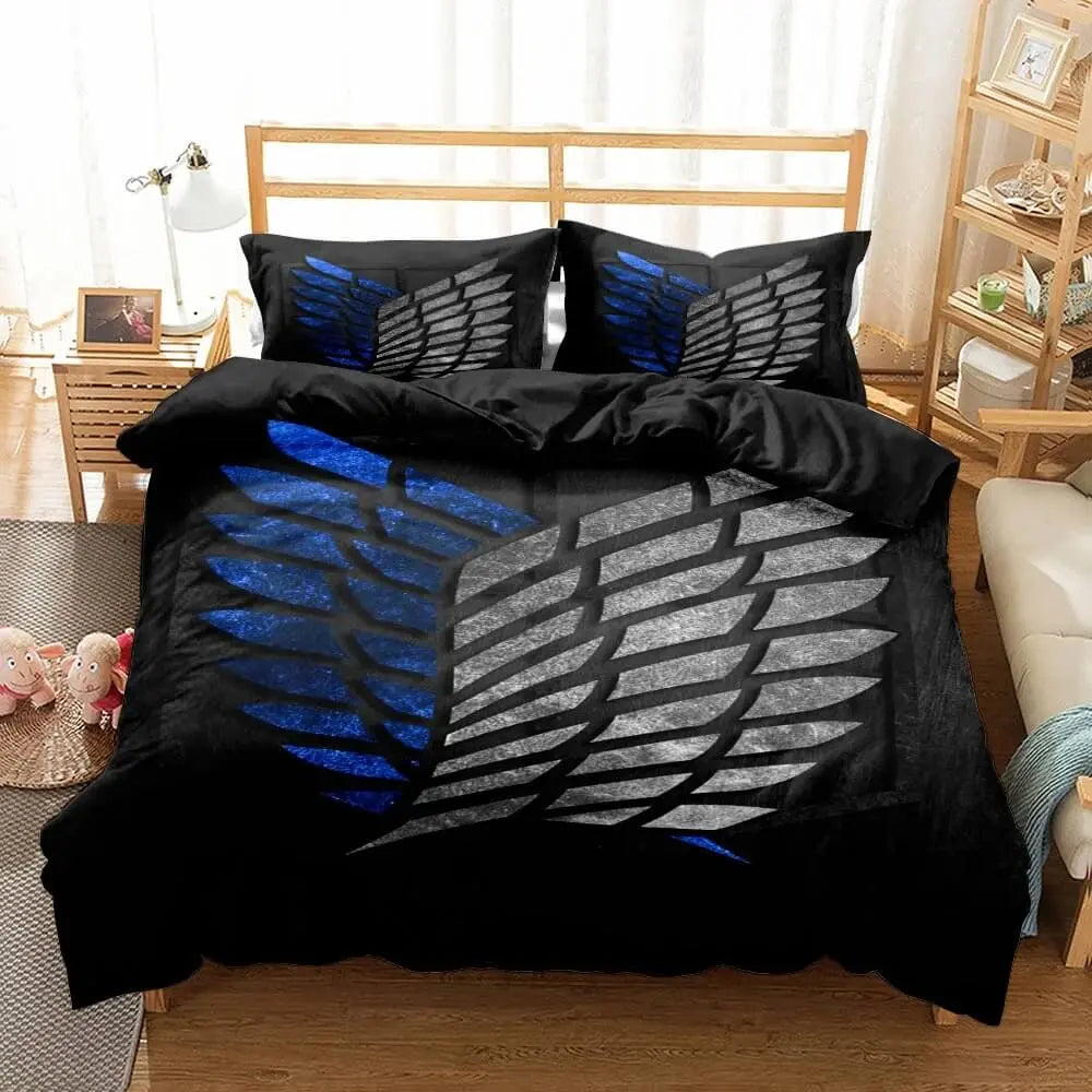 Attack on Titan Anime Duvet Cover