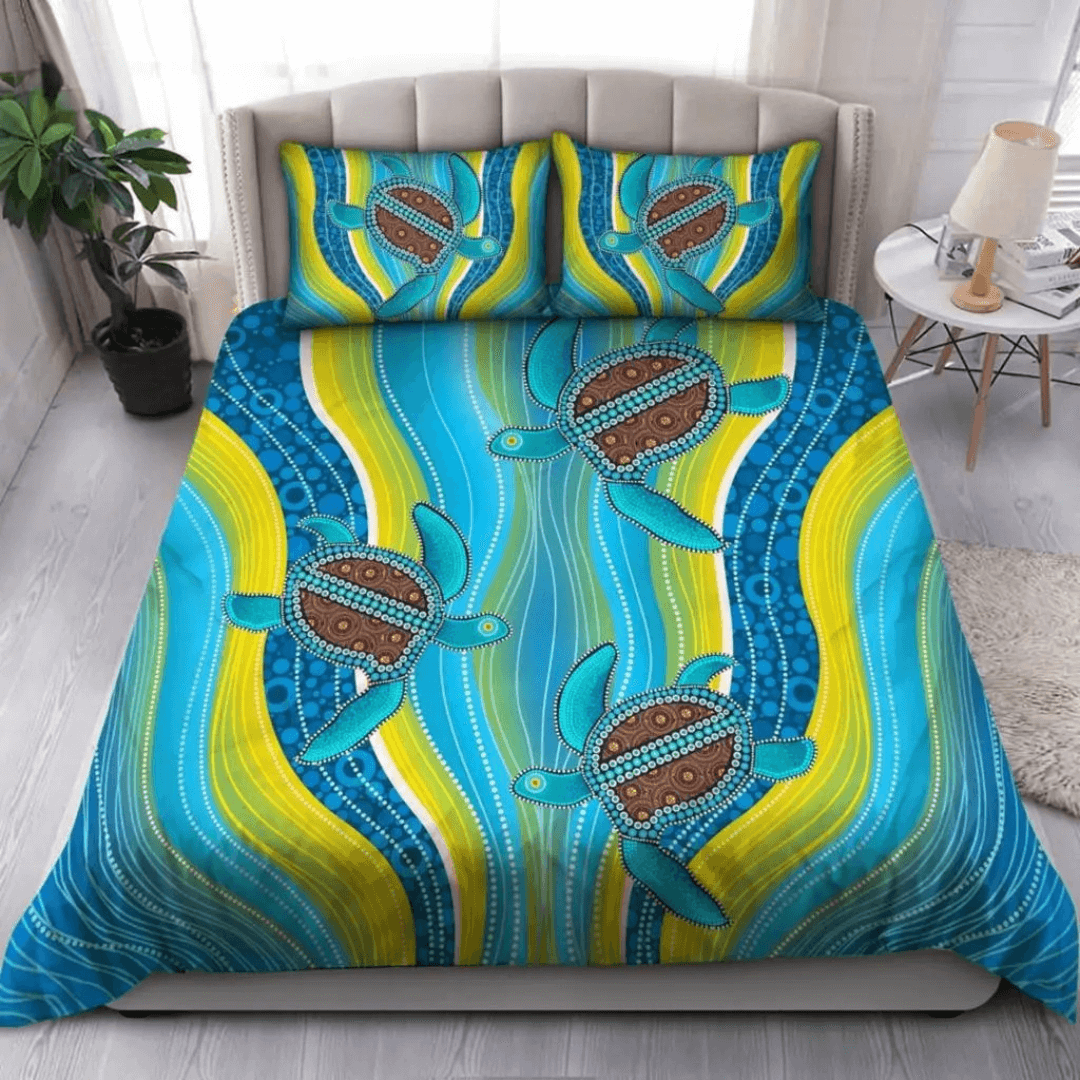 Aboriginal Art Print Comforter Cover Set for Home Decor