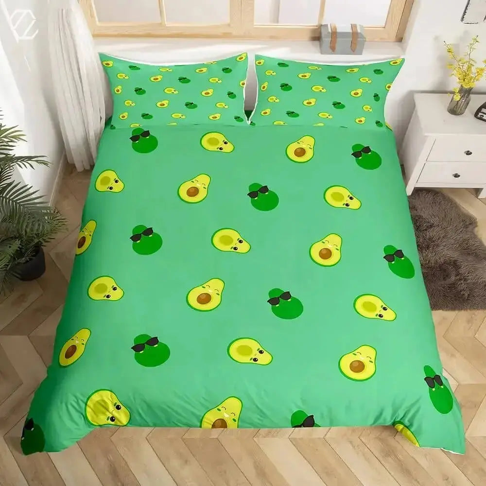 Avocado Duvet Cover Zirconic