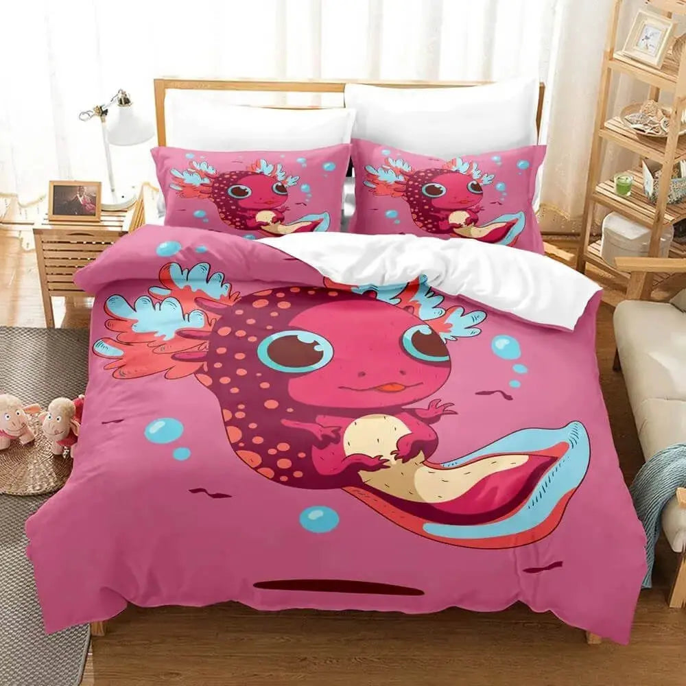 Axolotl Duvet Cover