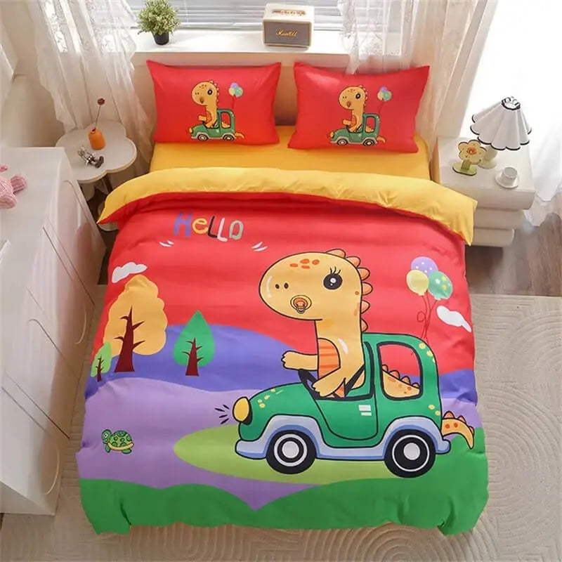 Baby Dinosaur Quilt Cover
