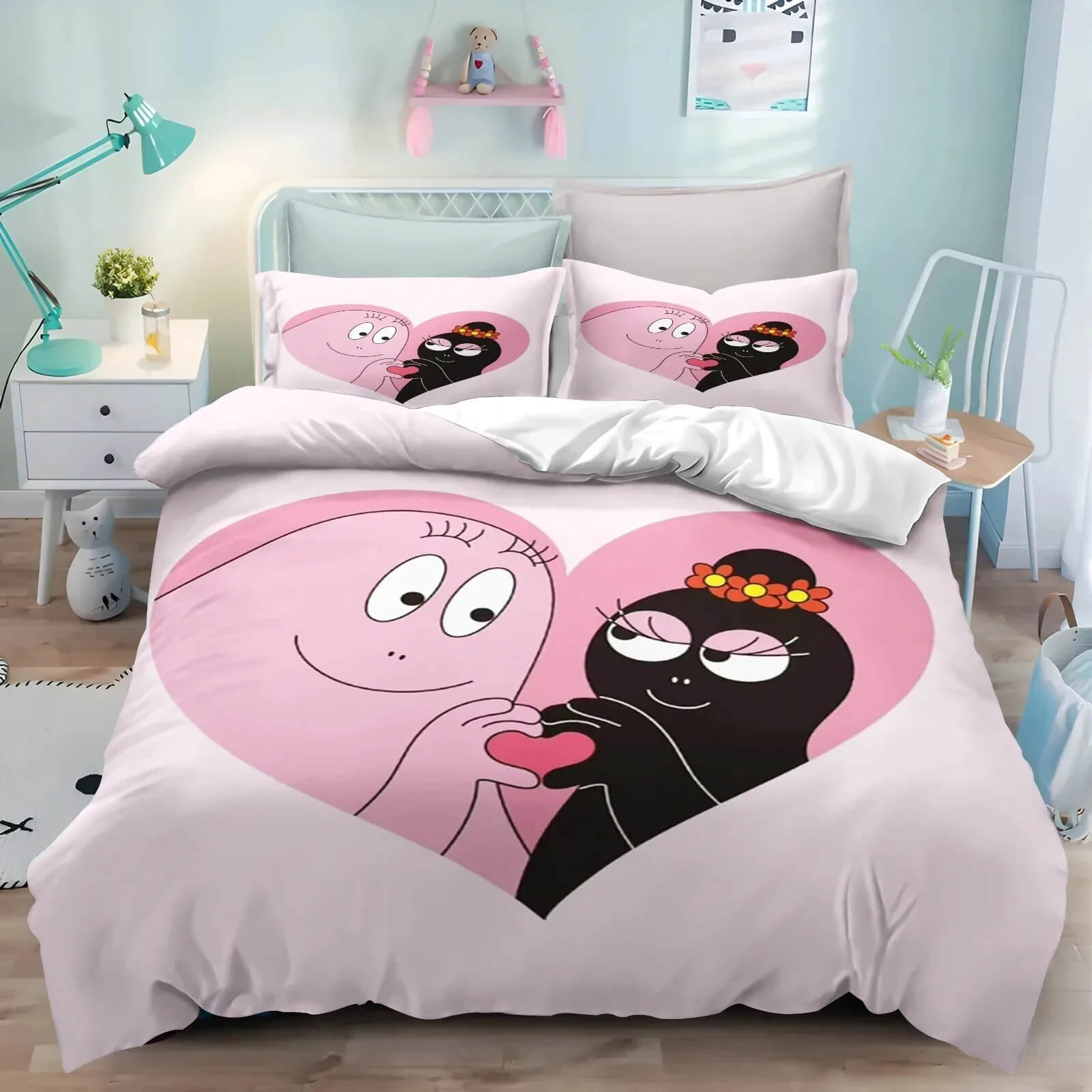 Barbapapa bedding set