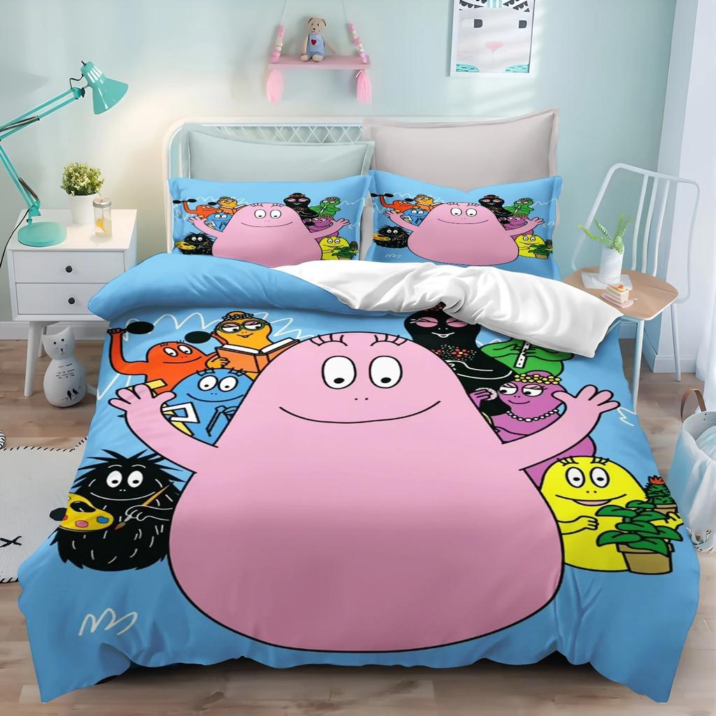 Barbapapa decorative quilt cover