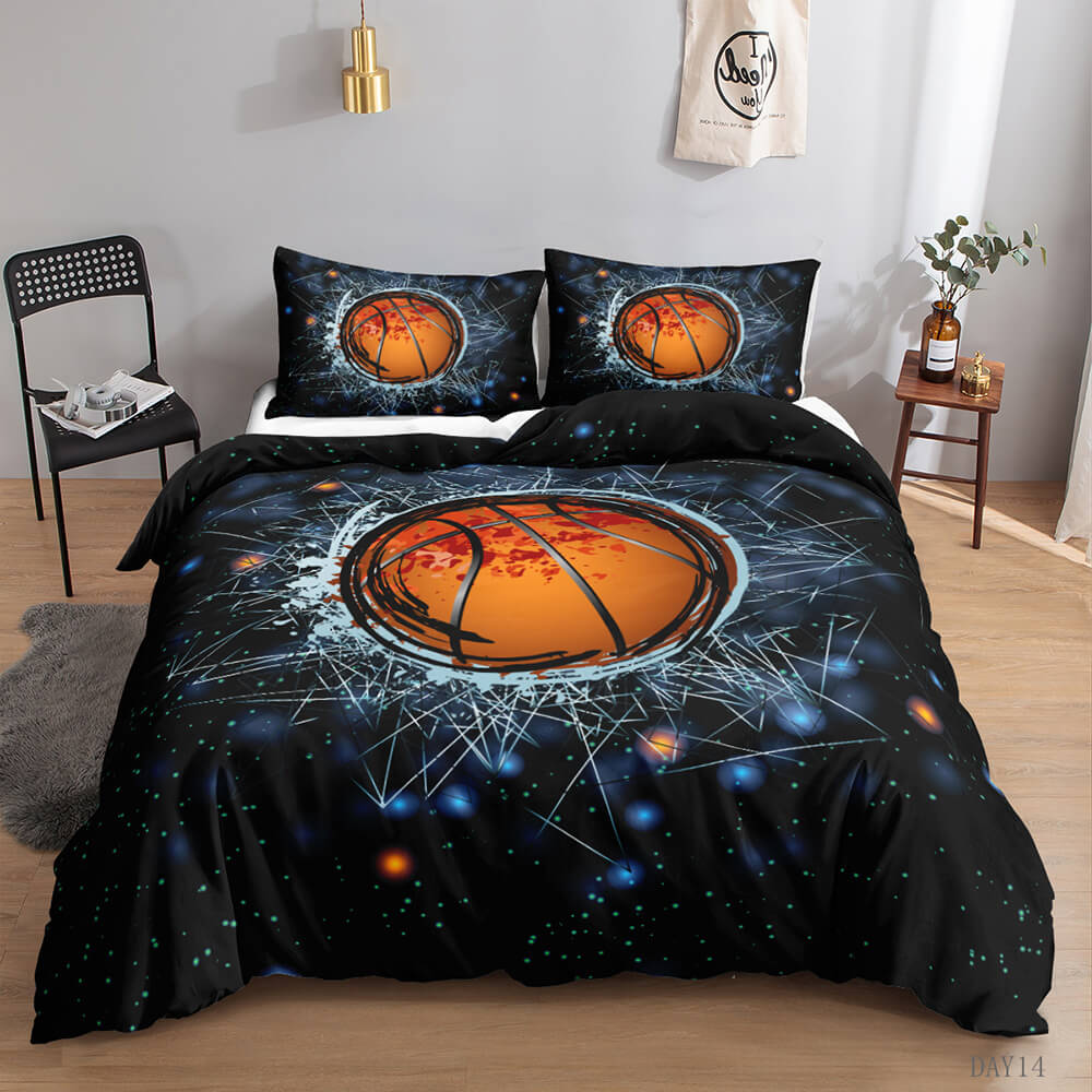 Basketball doona cover set for a sporty bedroom