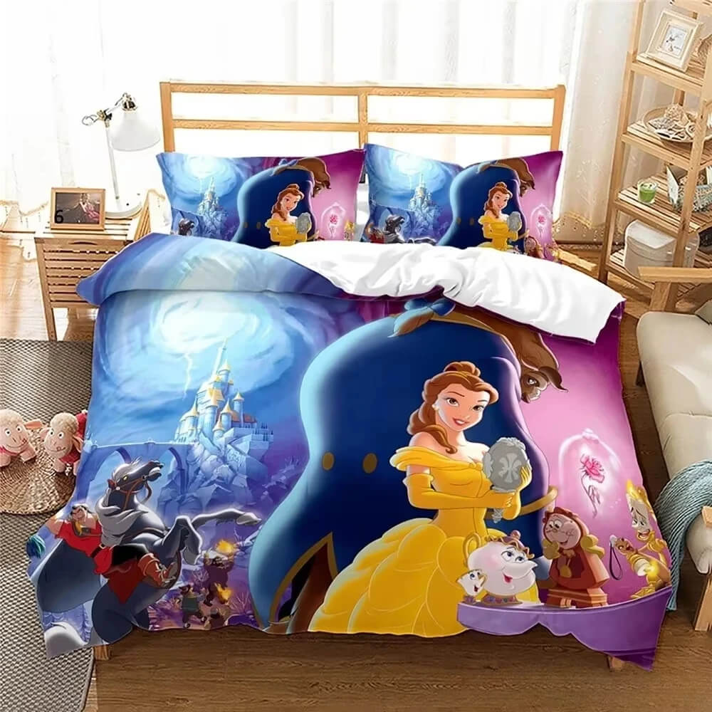 Fairy tale cartoon duvet cover set