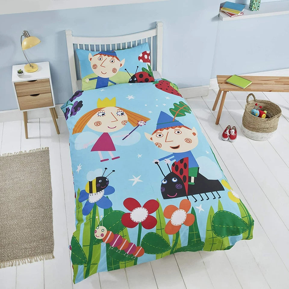 Ben and Holly’s Little Kingdom Birthday magic bedding decor
