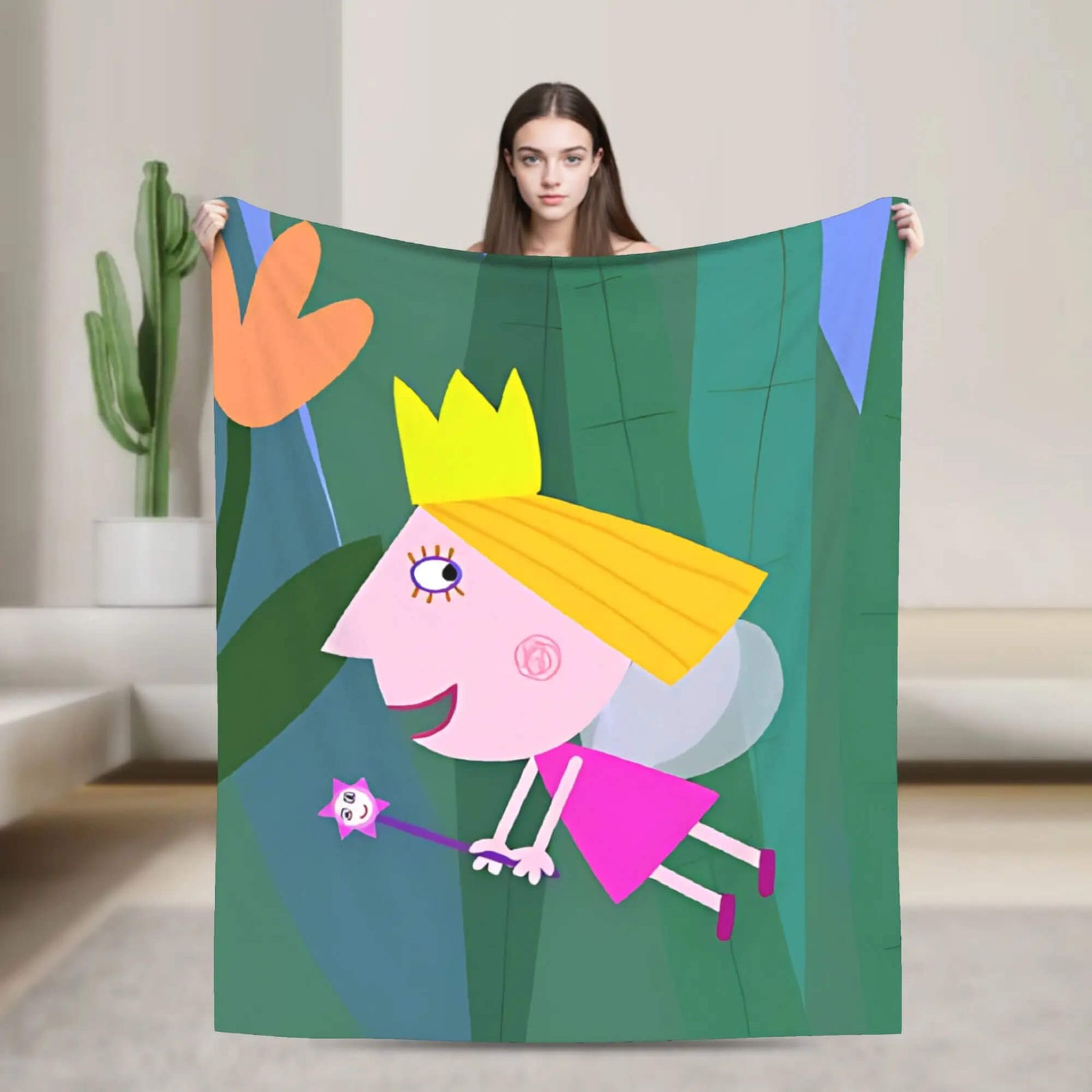 Ben and Holly blanket gift idea