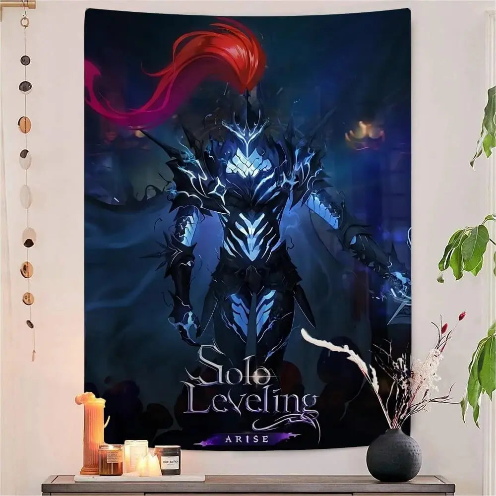 Beru Solo Leveling Anime Wall Tapestry for Bedroom Decor