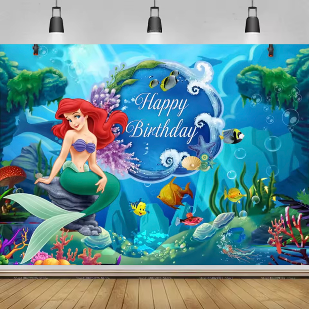 Birthday photo backdrop for kids