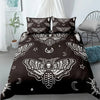 Black Death Moth Duvet Cover My Store