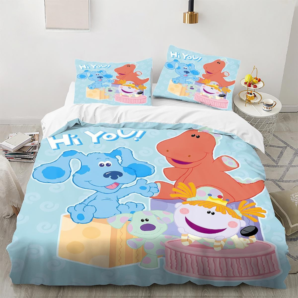 blues clues doona cover kids bedroom decor bedding