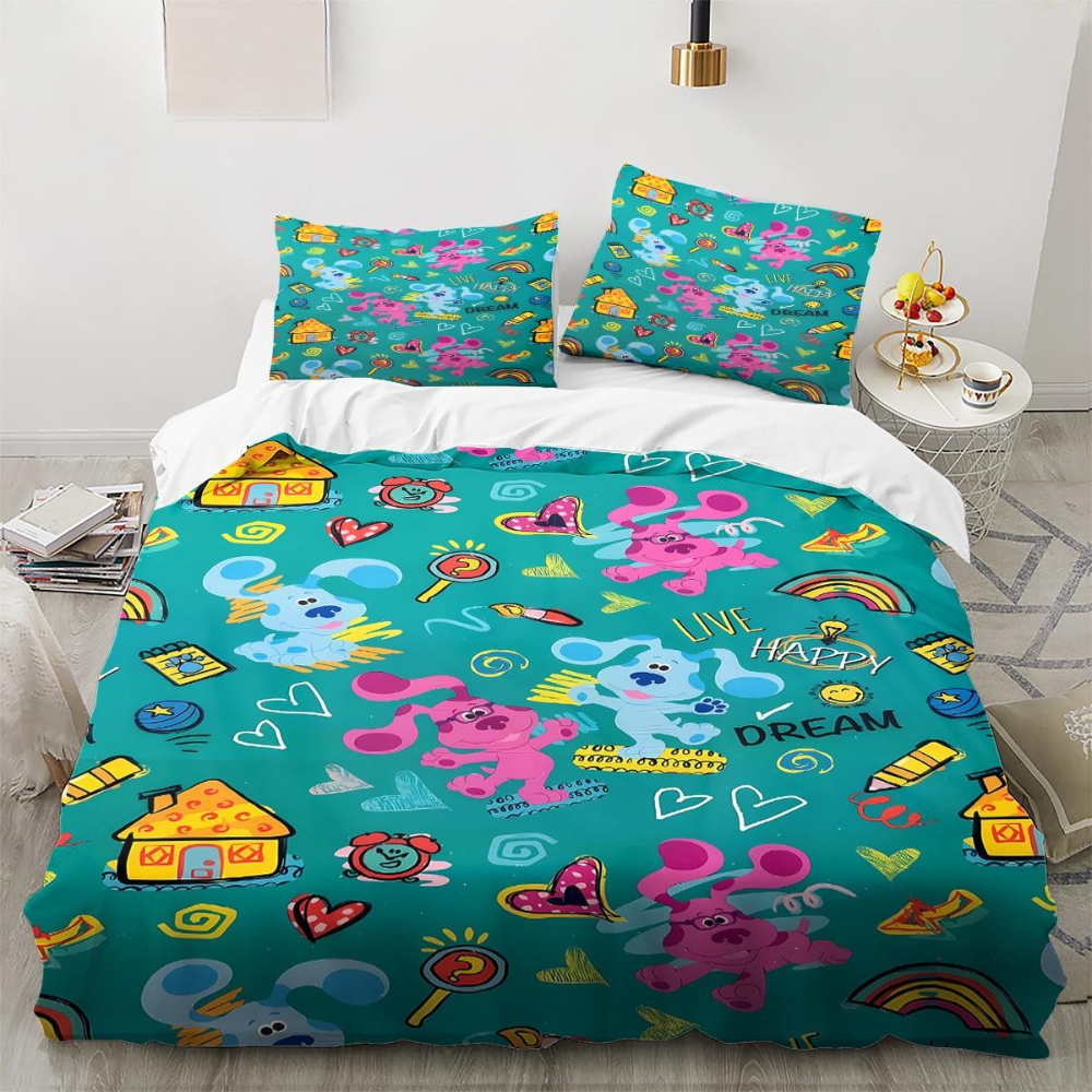 blues clues HD print bedding