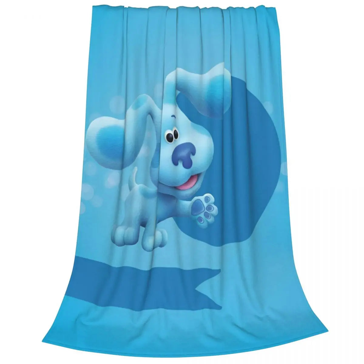 Blues clues cartoon kids blanket for travel and naps