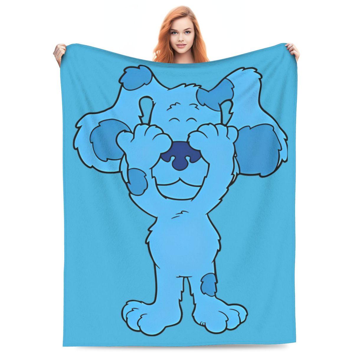 cartoon kids blanket soft warm fabric
