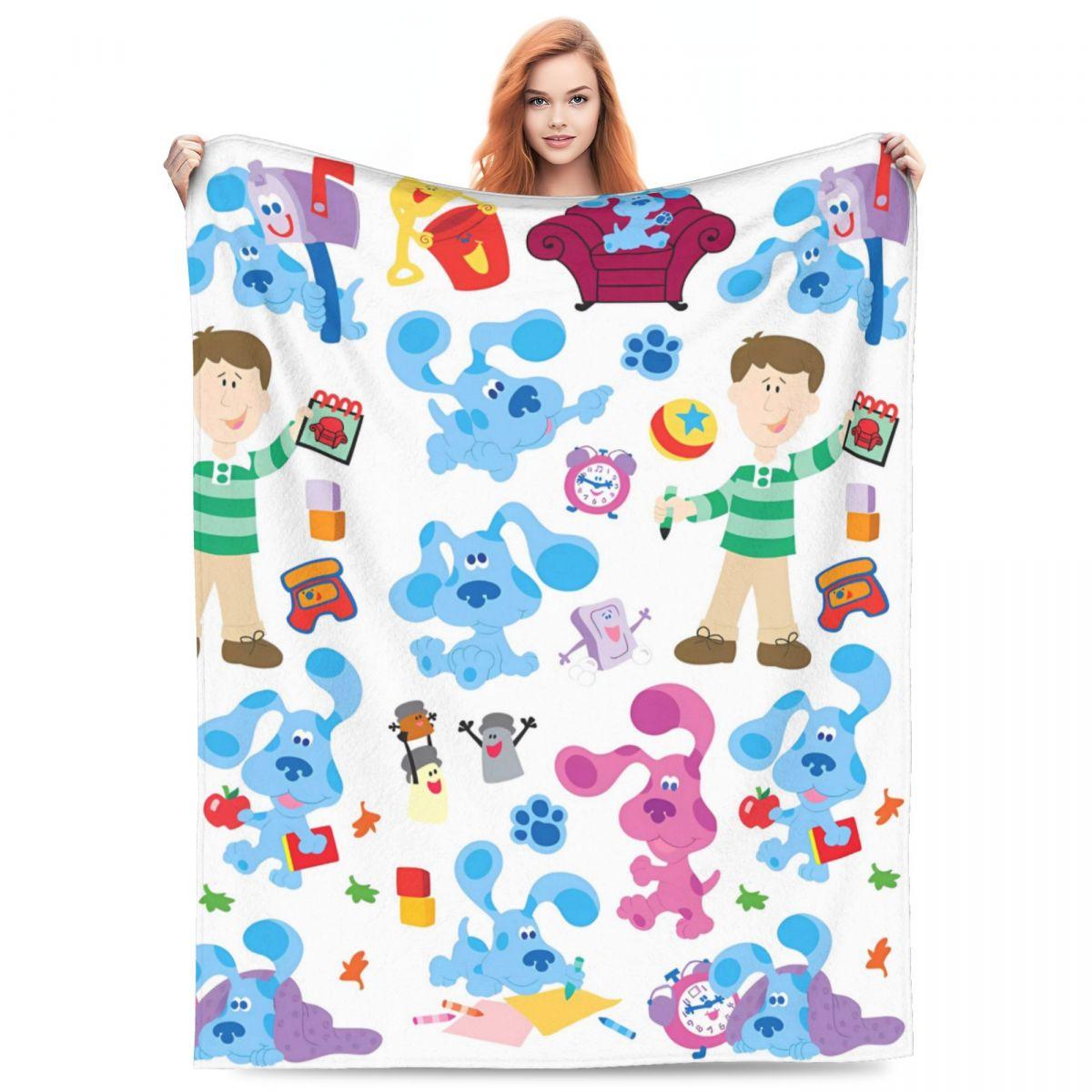 Blue’s Clues blanket for couch and sofa