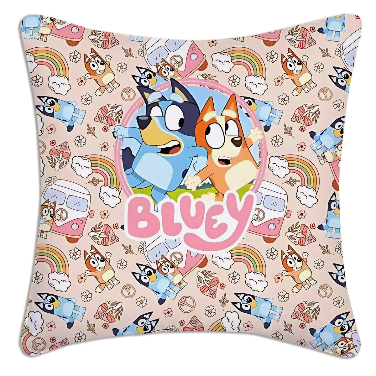 Bluey Cartoon Cushion Cover