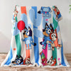 Bluey Throw Blanket