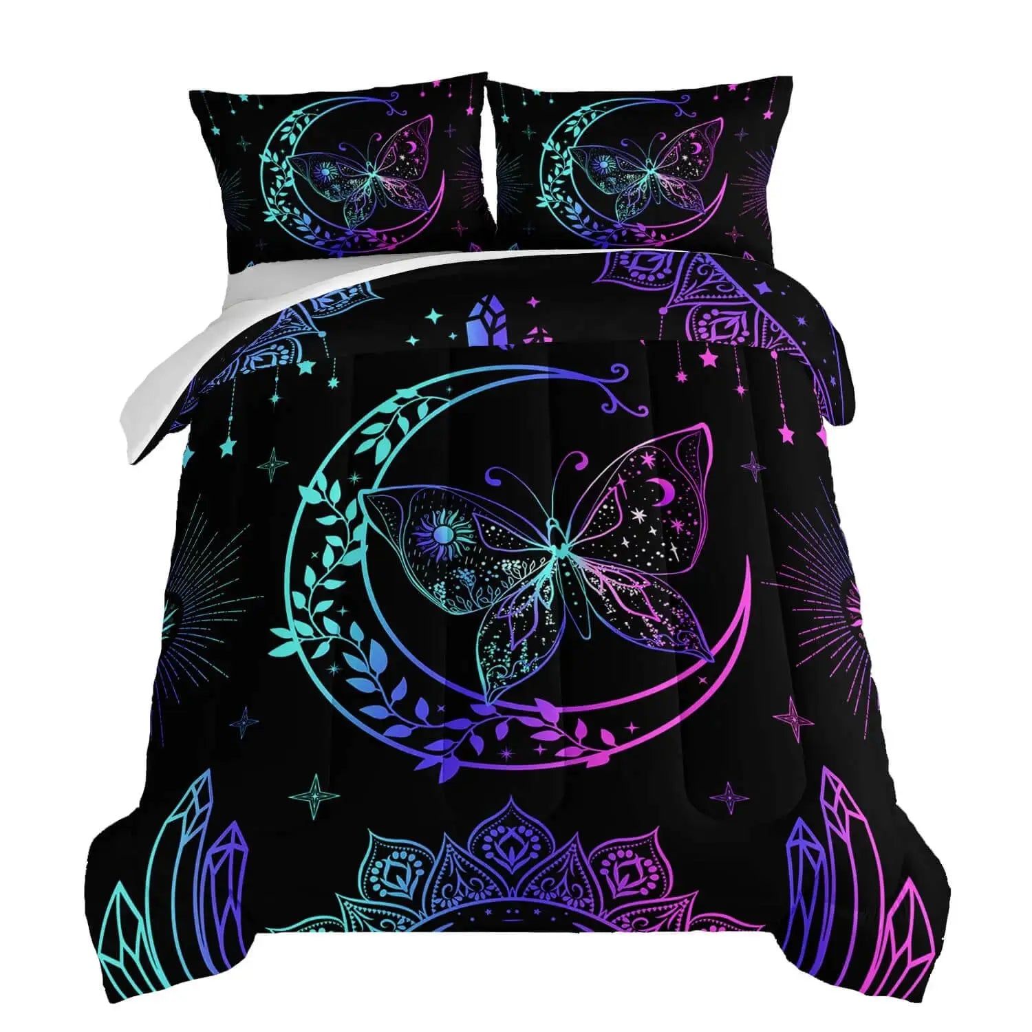 Bohemian Butterfly Quilt Cover