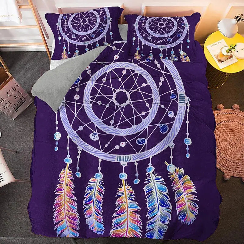 Bohemian Dream Catcher Quilt Cover