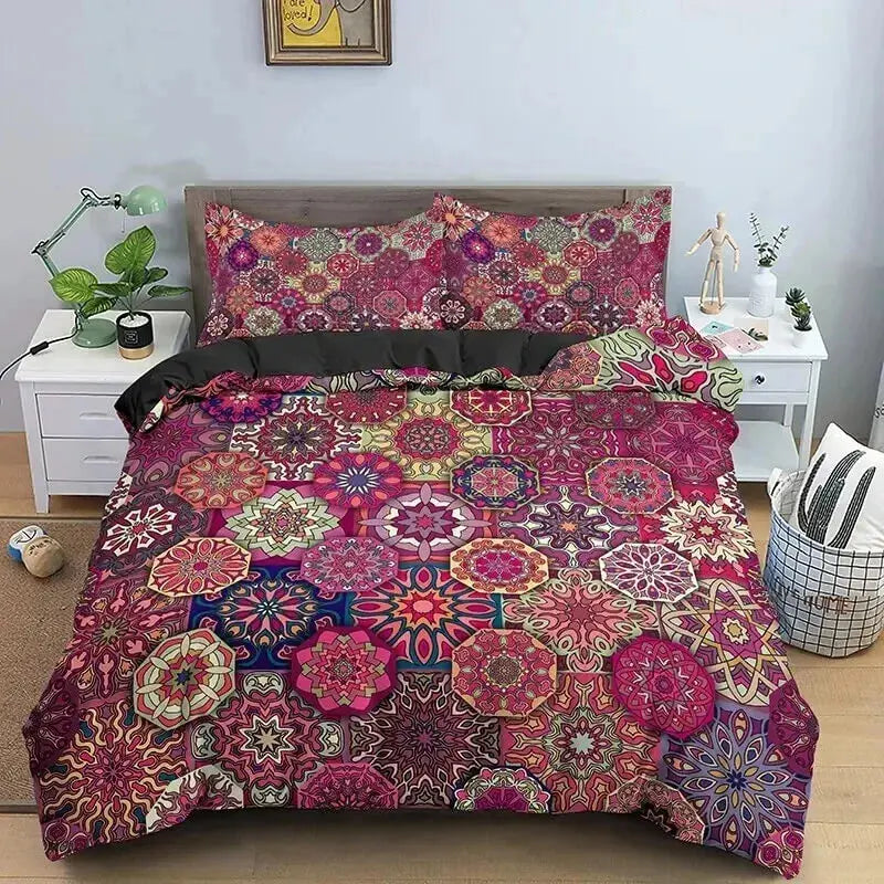Bohemian Mandala Duvet Cover