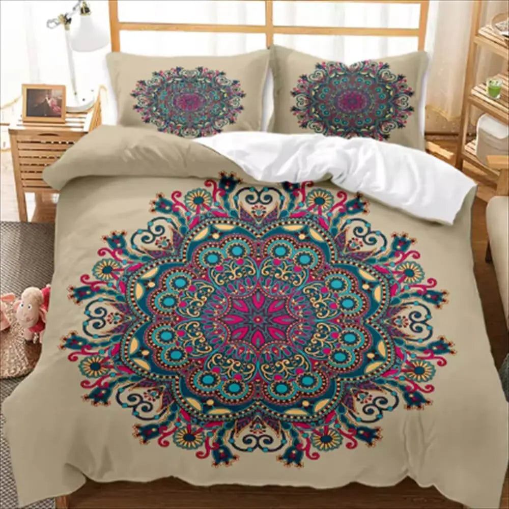 Bohemian Mandala Duvet Cover