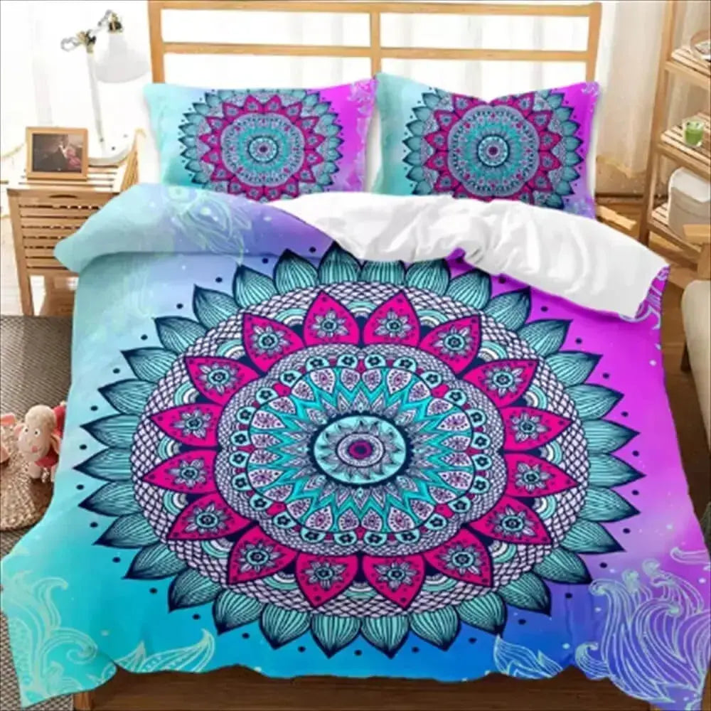 Bohemian Mandala Bedding Set Zirconic