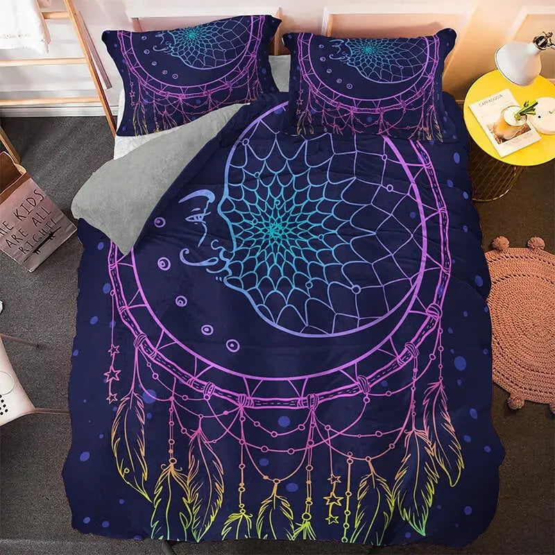 Boho Dream Catcher Duvet Cover Zirconic