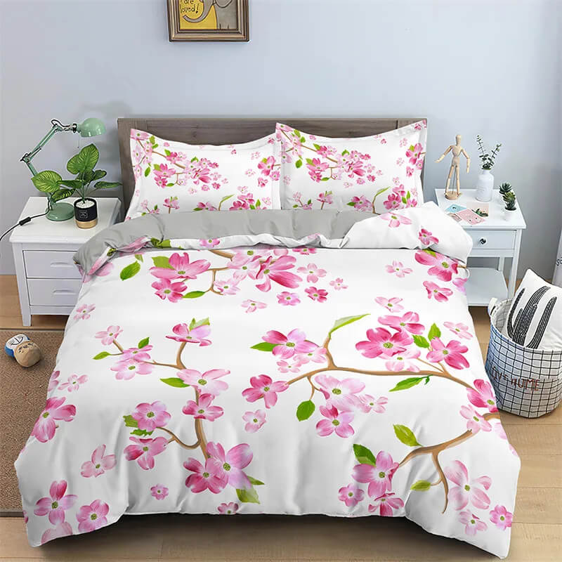 botanical bedding comfortable fabric