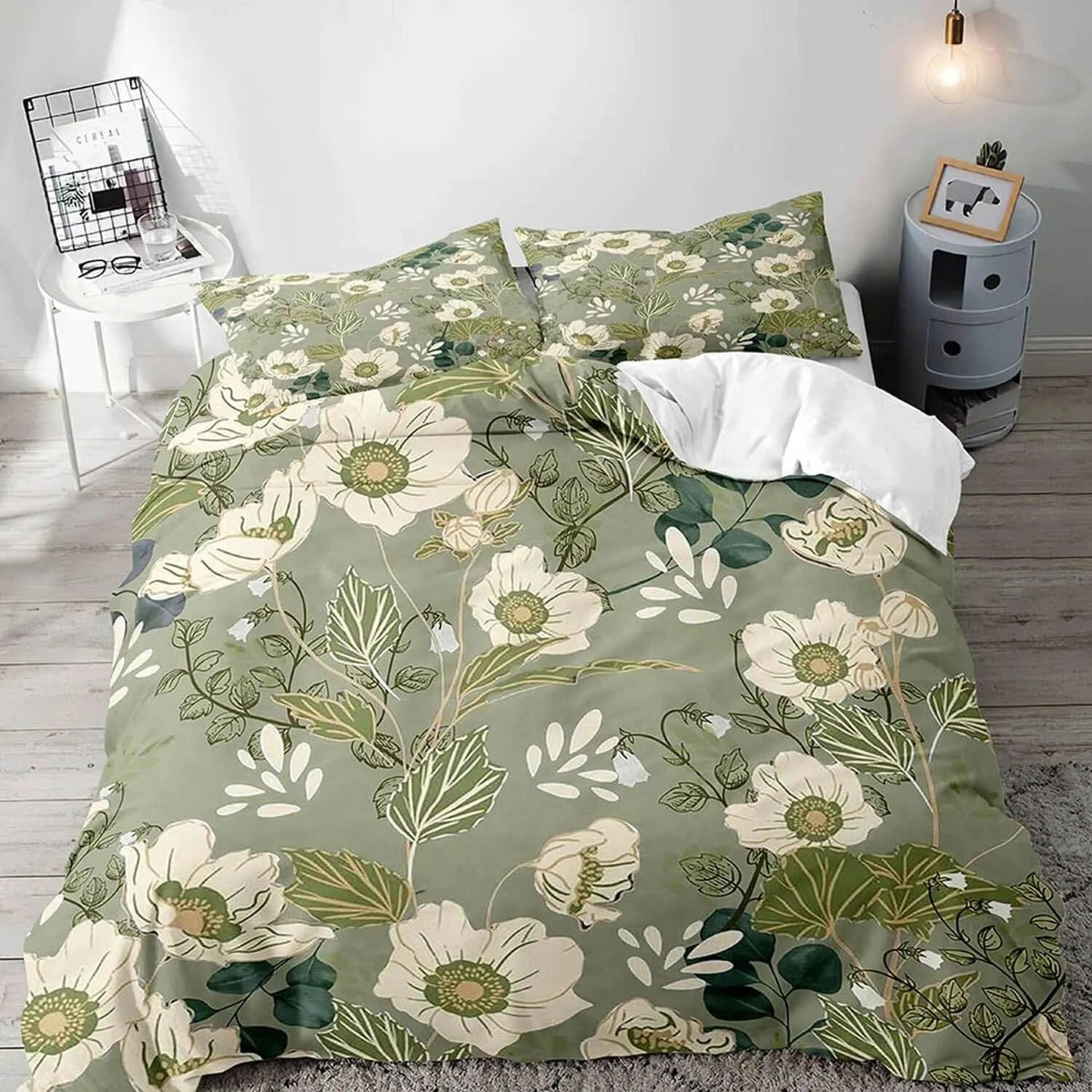 botanical bedding luxury style