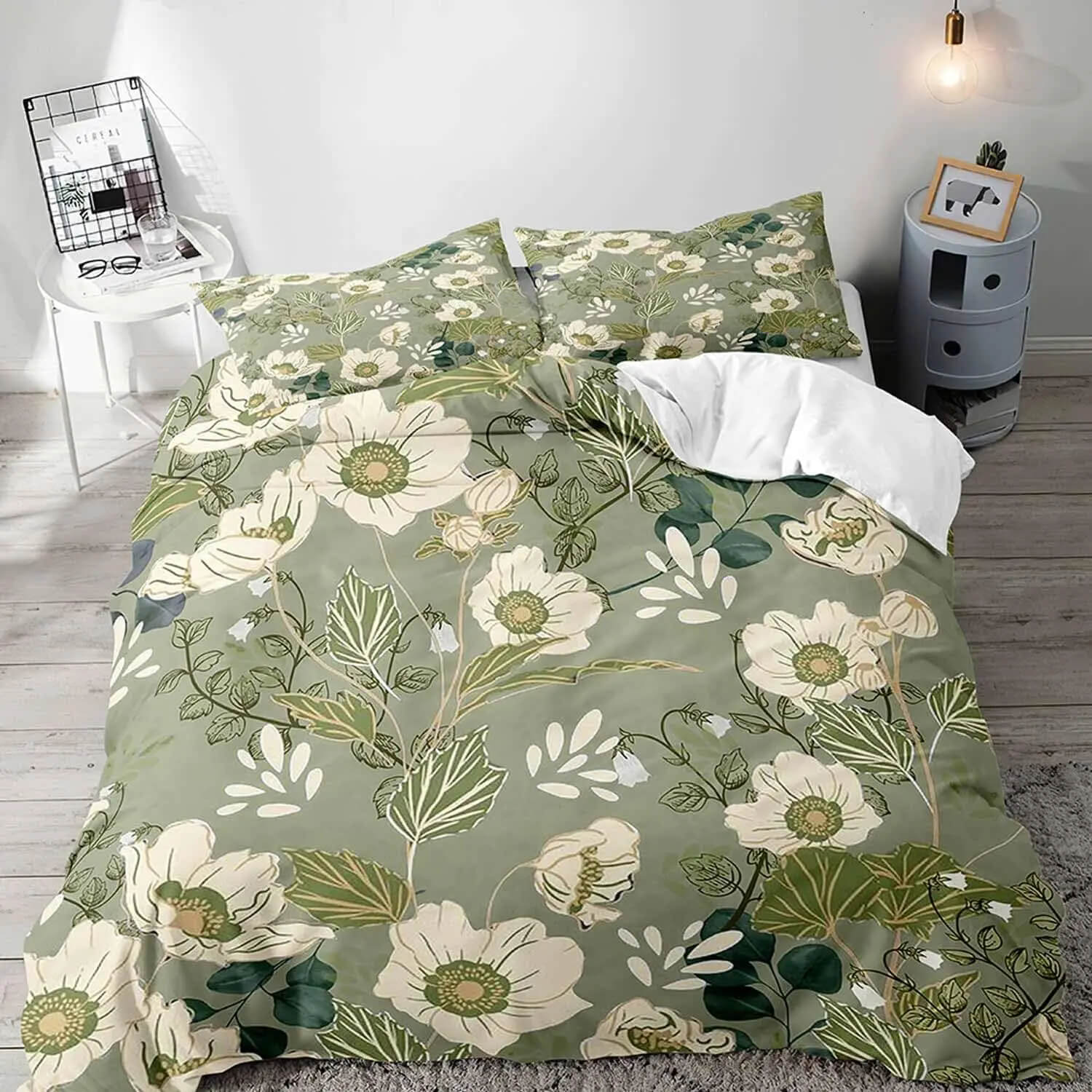 botanical bedding luxury style