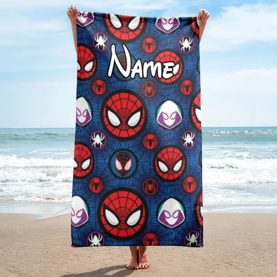 Boys beach towel