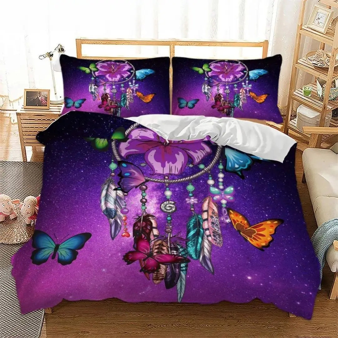 Butterfly Dream Catcher Quilt Cover