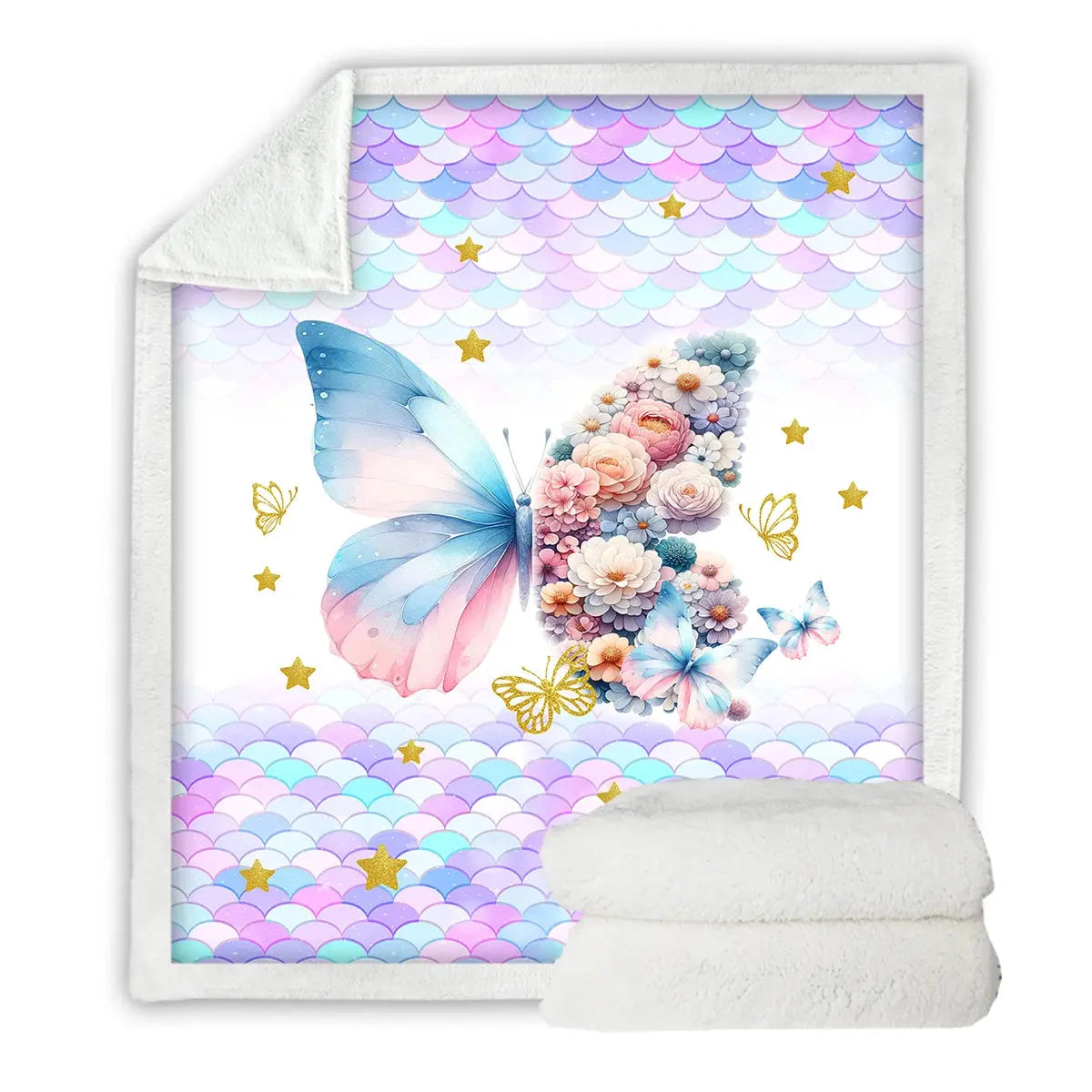 Butterfly Throw Blanket My Store